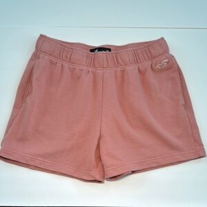 Hollister Pink Athletic Shorts Relaxed Fit